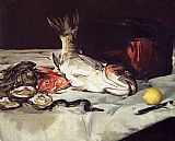 Still Life with Fish by Edouard Manet